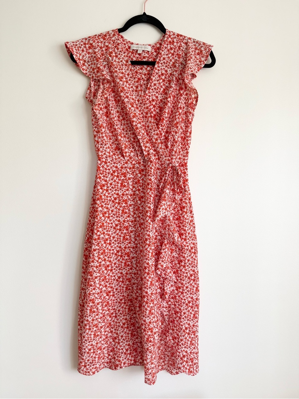 🍊Beautiful Monteau Orange Floral Dress🍊